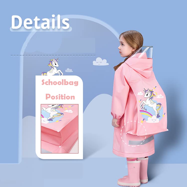 Kids raincoat waterproof - Unicorn Toddler Rainwear Snow Rain