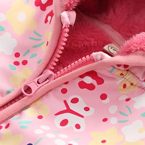 Feidoog Toddler Fleece Jacket Soft Warm and Waterproof