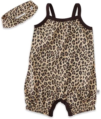 HonestBaby Organic Bubble Romper Headband Set