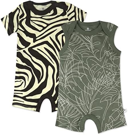 HonestBaby Multipack Organic Romper Set for Kids