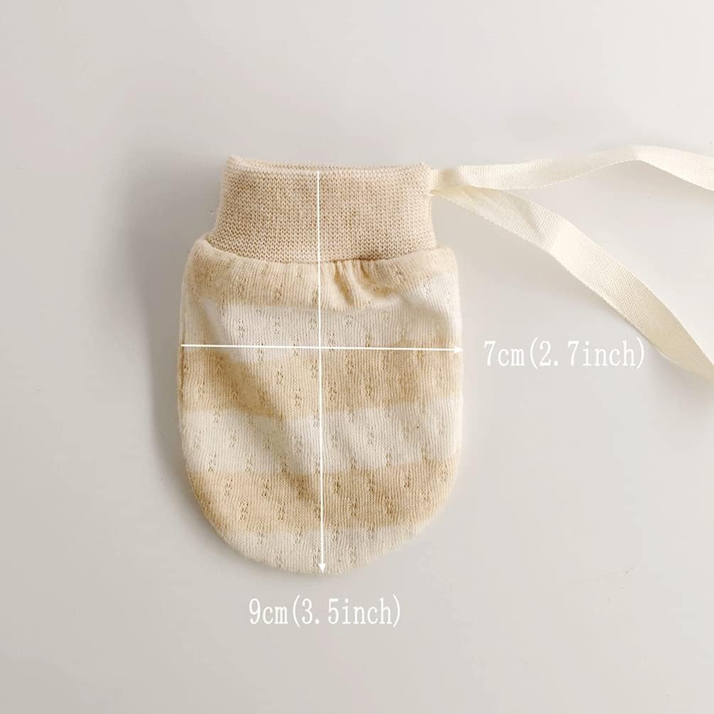 Organic Baby Mittens Soft No Scratch Gloves