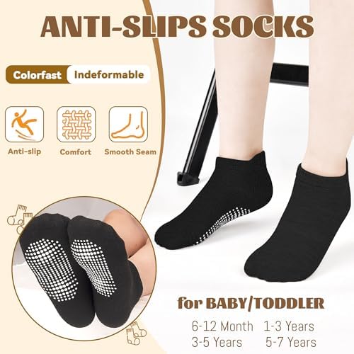 HYCLES Non-Slip Toddler Socks