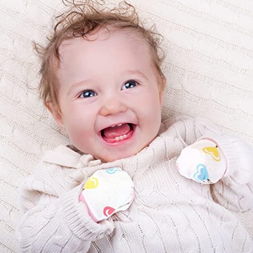 6 Pairs Unisex Cotton Baby Mittens