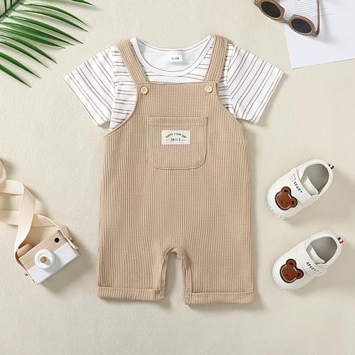 ZOEREA Toddler Boys Romper Set - Machine Washable Soft Perfect for Growth Style