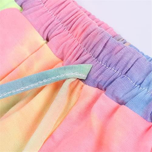 Tie-Dye 2-Piece ROMPER Bodysuit Set for Boys Girls