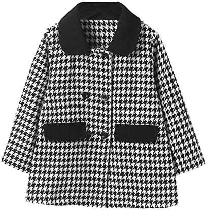 Houndstooth Toddler Dress Coat All Weather