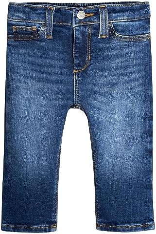 Gerber Baby Toddler Straight Leg Stretch Jeans in Denim