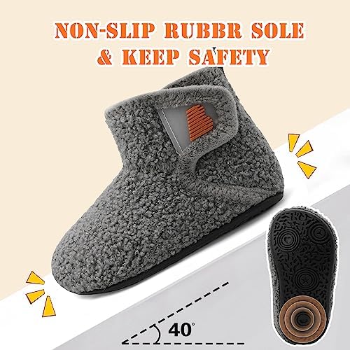 BARERUN Toddler Slippers