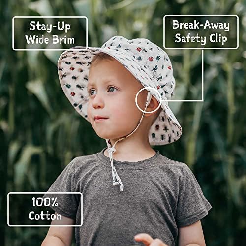 GROW-WITH-ME Cotton Bucket Sun-Hat