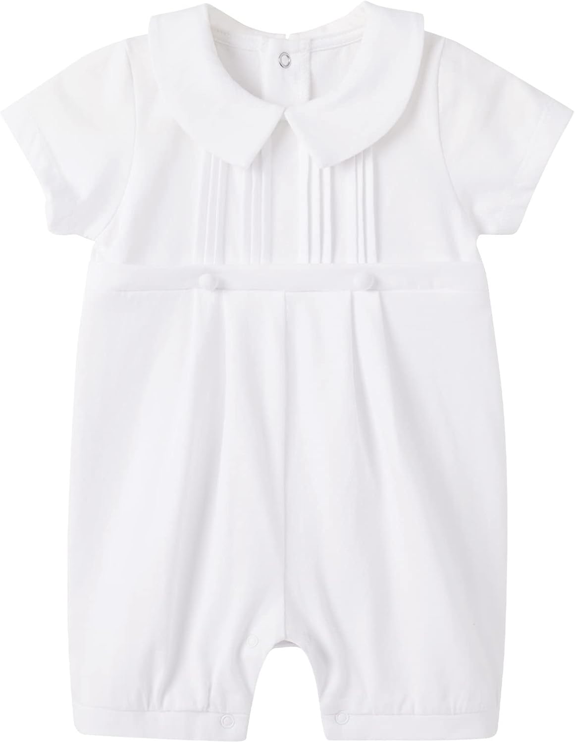 PureBorn Unisex Baby Jumpsuit - Soft Cozy for Birthdays Baptisms More