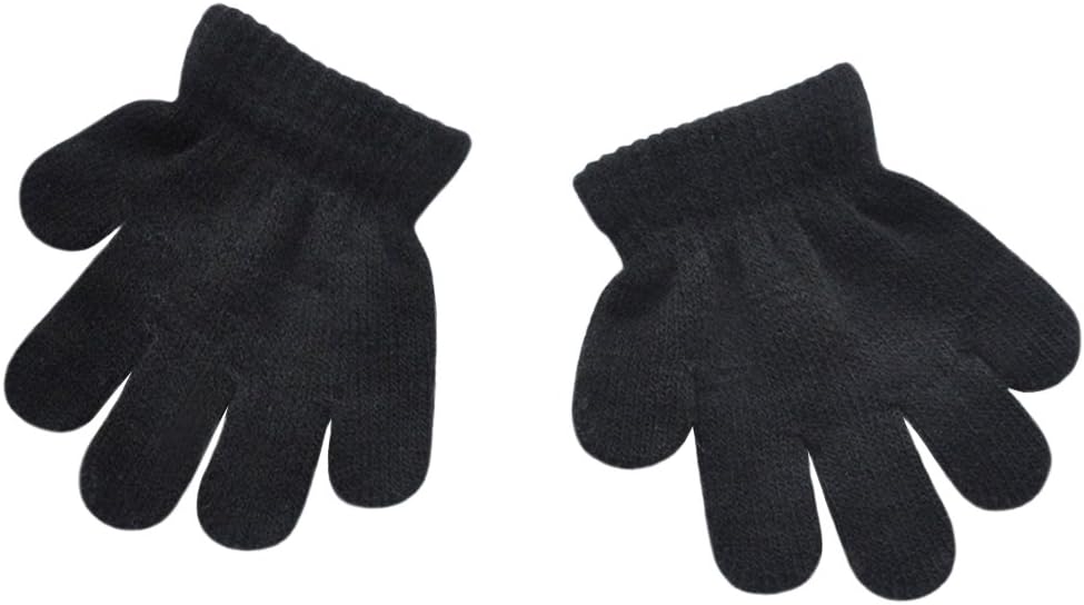 BaiX Toddler Winter Knitted Gloves