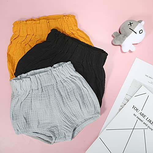Sintege 5-Piece Summer Linen Bloomers for Kids Uns