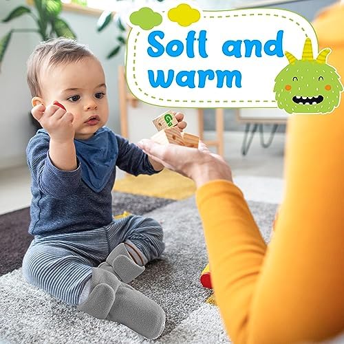 Warm Cozy Fleece Baby Booties