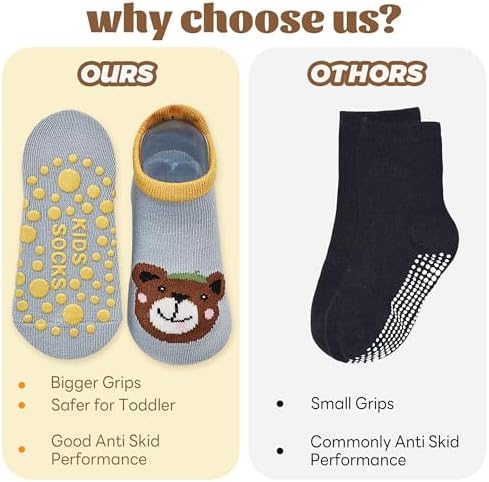 HYCLES Non Slip Baby Socks