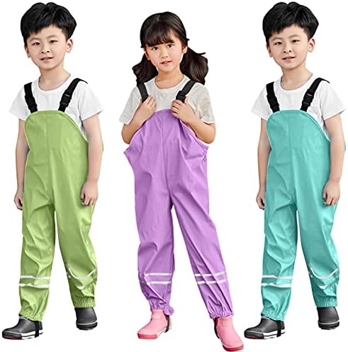 Weatherproof Rain Coats for Toddler Girls Boys