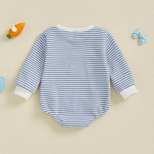 VisGogo Baby HeartClover Sweater Romper - St Patricks Day - 100 Soft Cotton
