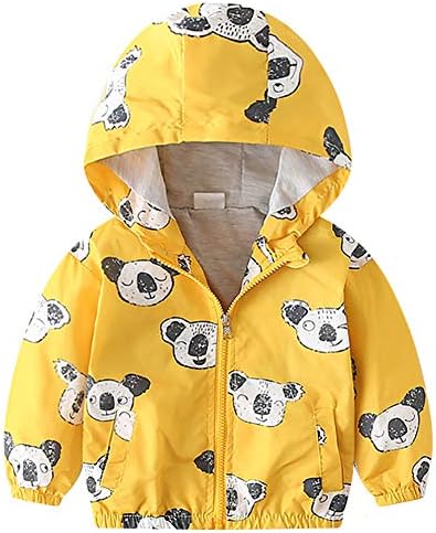 Cartoon Dinosaur Print Toddler Unisex Jacket
