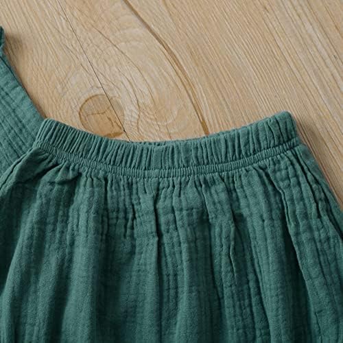 Adorable Solid Tank Romper Set for Baby
