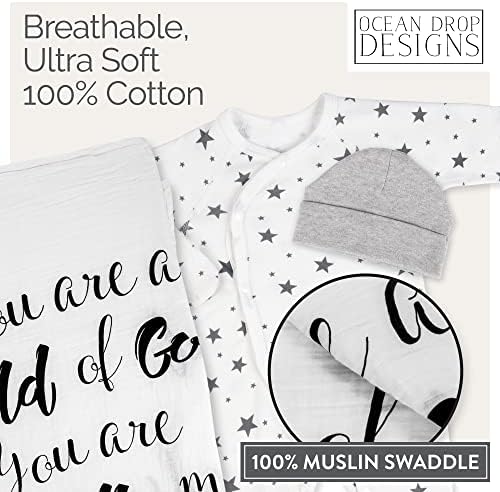3-Piece Newborn Baby Onesie Gift Set
