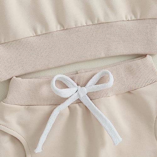 Tiaham Unisex Baby Clothes 2 Piece Sweatshirt Pant Set