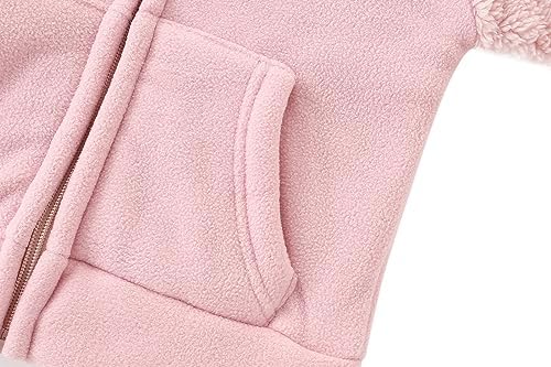 Warm Bear Ears Fleece Hoodie for Babies