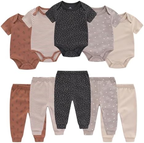 10-Piece Cotton Baby Outfit Set