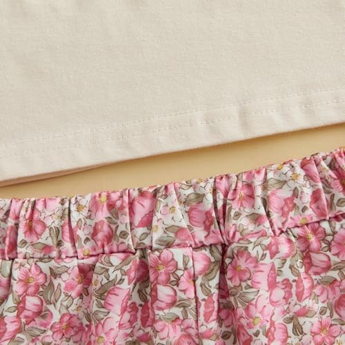 Toddler Girl 4th of July Top and Shorts Set