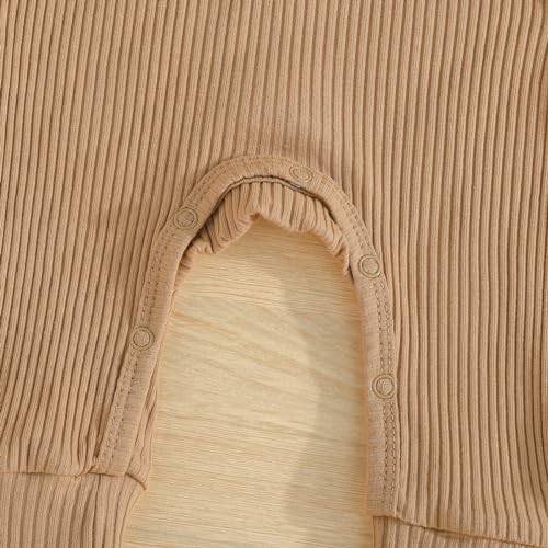 Bafeicao Baby Romper with Snap-in Crotch