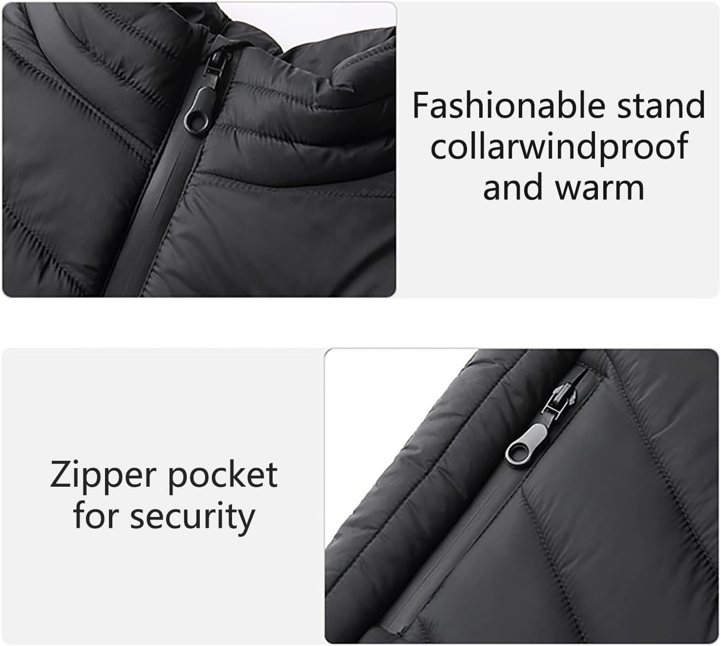 Girls Boys Winter Jacket with USB Heat
