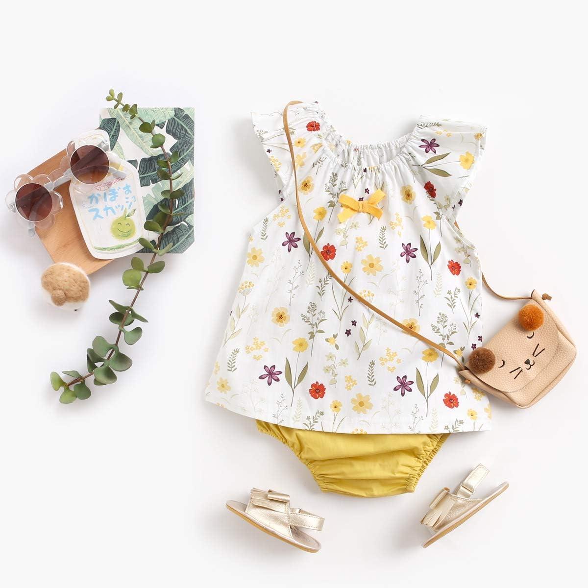 Summer Fun Flair - Baby Girl Clothing Set