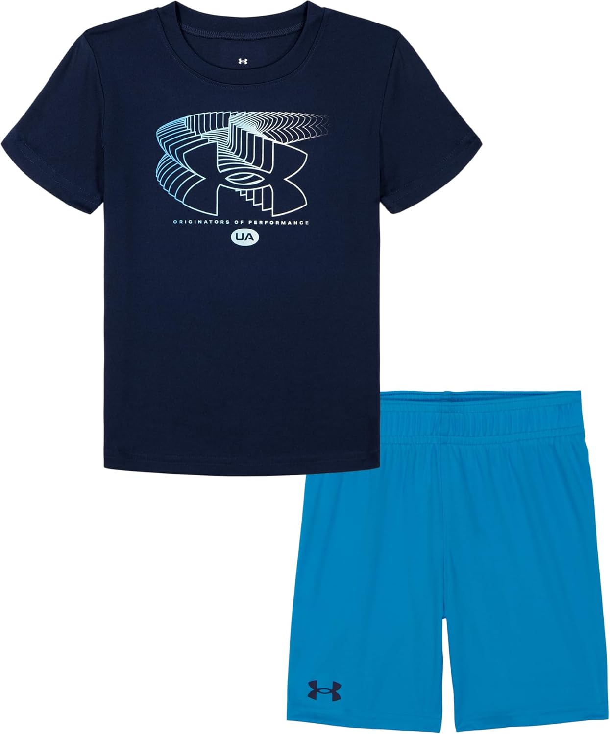 Under Armour Boys Gym Training Set - T-Shirt Shorts
