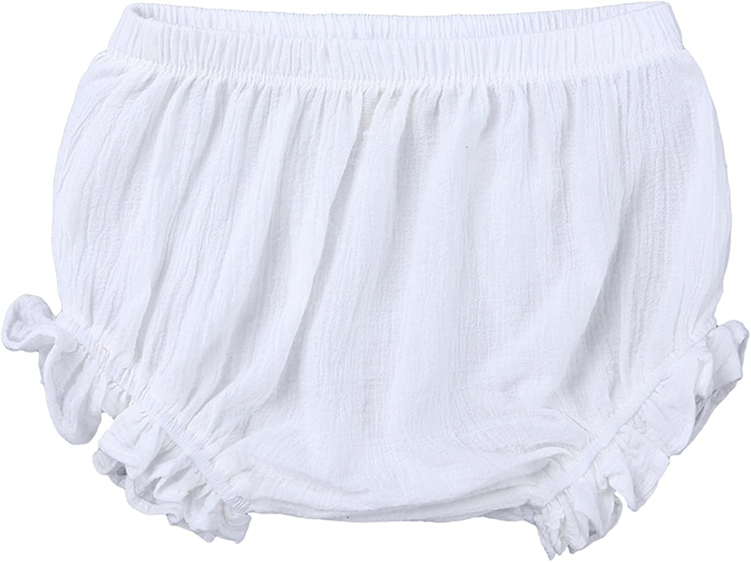UTTPLL Ruffle Baby Bloomers Elastic Waist Diaper Covers for Toddlers