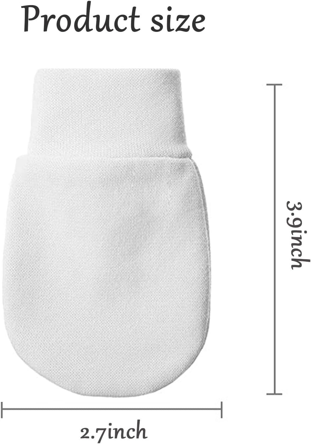 Baby Soft mittens no Scratch for Toddlers 0-6 months