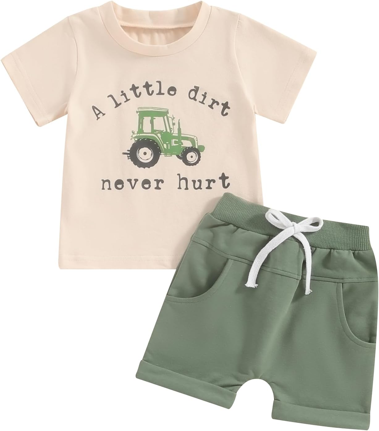 Soft Trendy Toddler Boy Summer Set