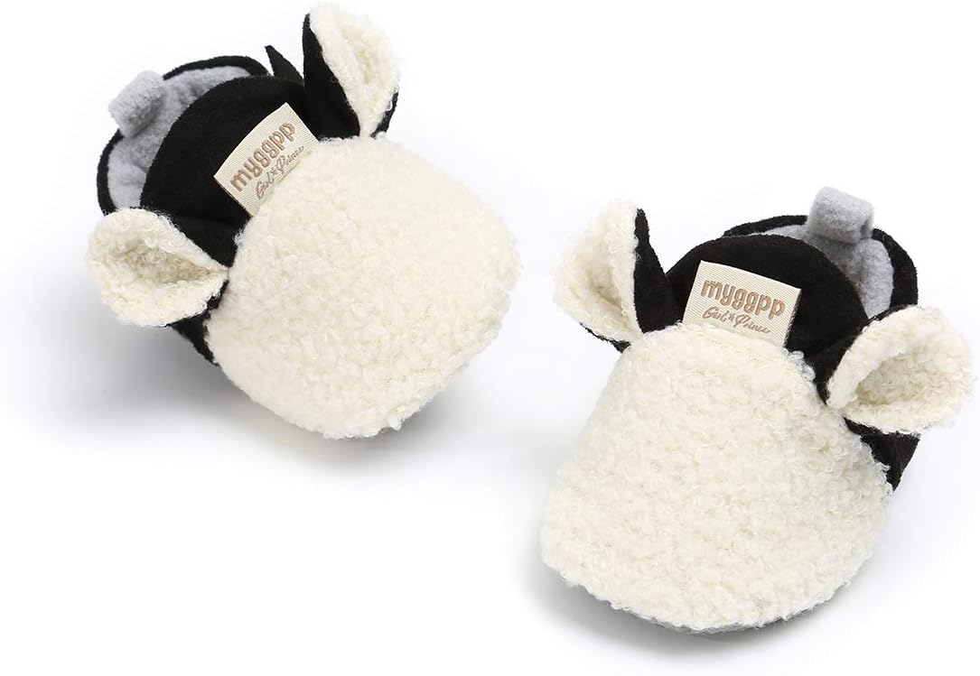 Ohwawadi Cozy Warm Cotton Slippers for Babies