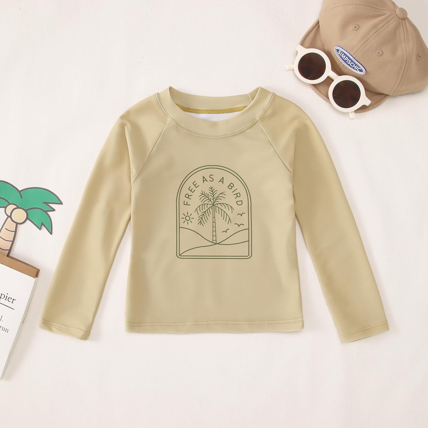 Baby Boys Rashguard swimsuit set with UPF 50 protection and stylish design