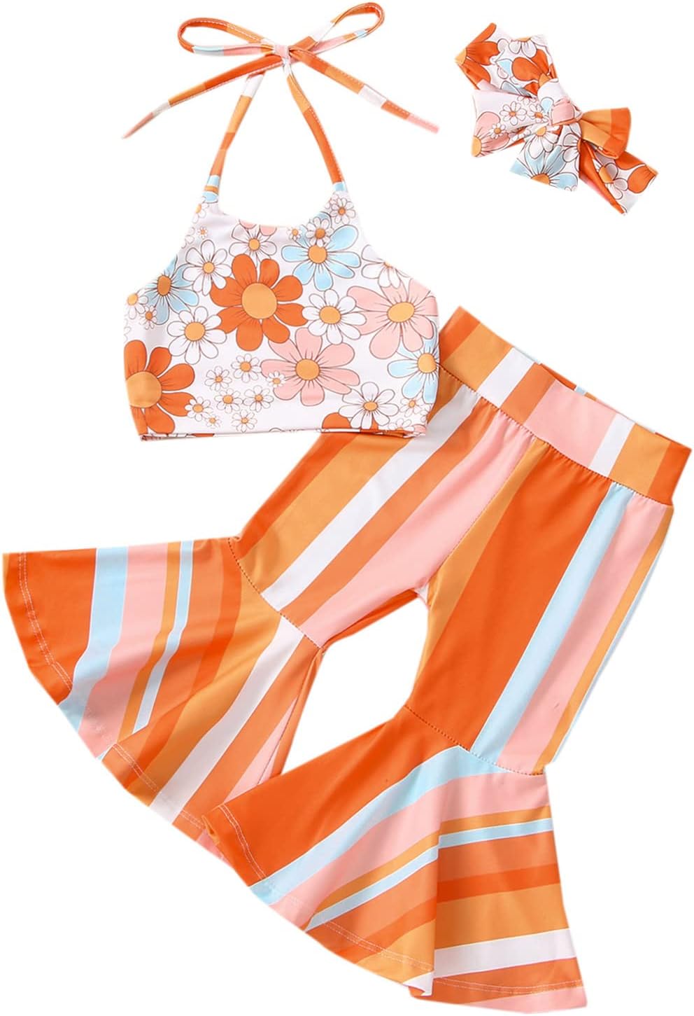 Kupretty Baby Girls Floral Clothing Set