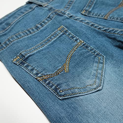 KIDSCOOL SPACE - Elastic Ripped Jeans for Little Boys