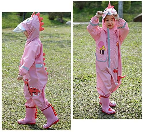 SSAWcasa Toddler Dinosaur Rain Suit