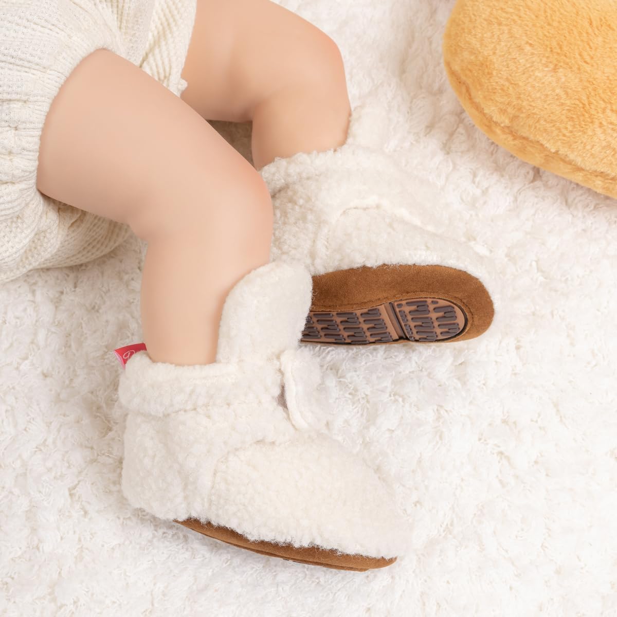 Perfect Cozy Fleece Booties for Babies