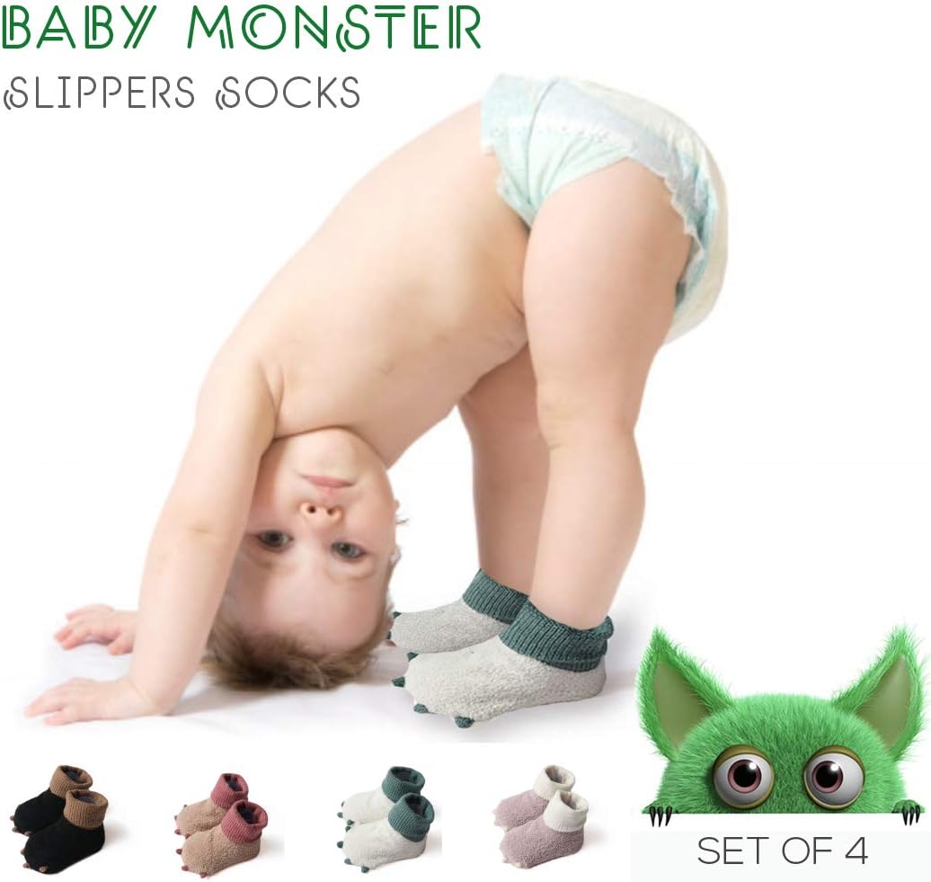 Birthday Gift for Baby Dinosaur Toddler Slippers Socks