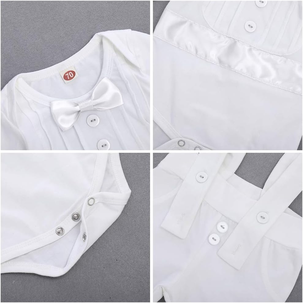 IWEMEK Christening Outfit for Baby Boys