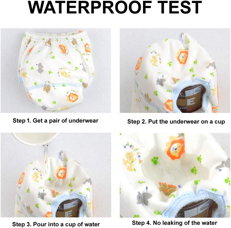 Orinity Reusable Baby Training Pants 6-Piece for Toddlers