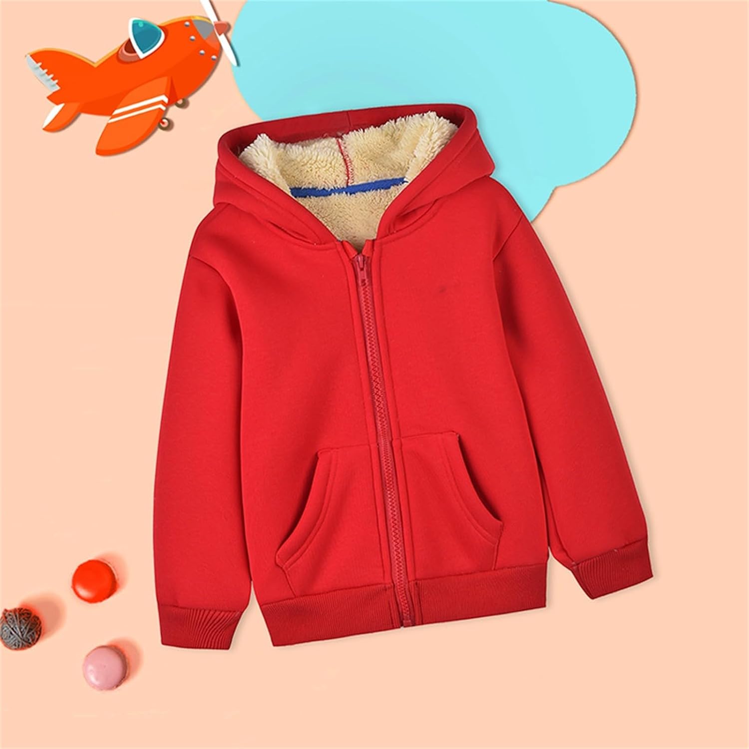 Generic Toddler Winter Jacket for Boys and Girls Autumn and Winter