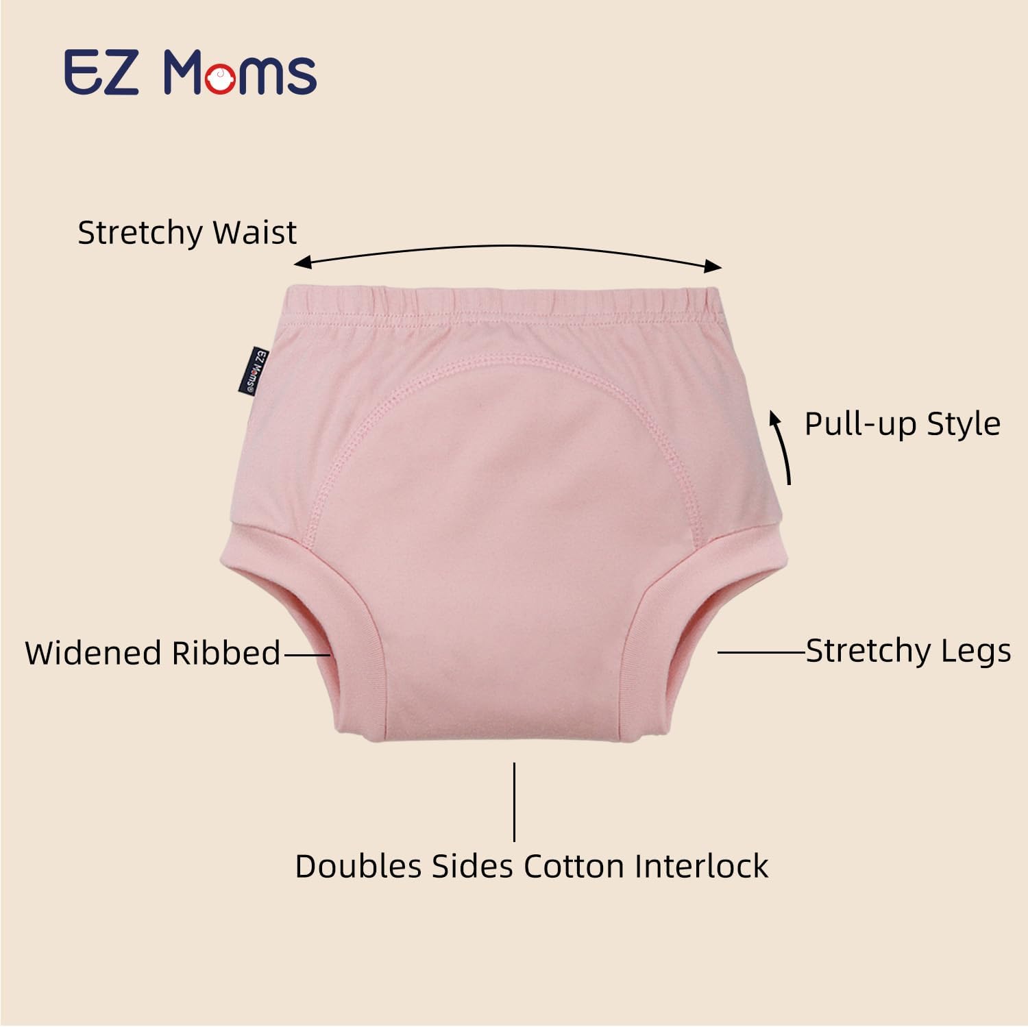 EZ Moms Potty Training Underwear