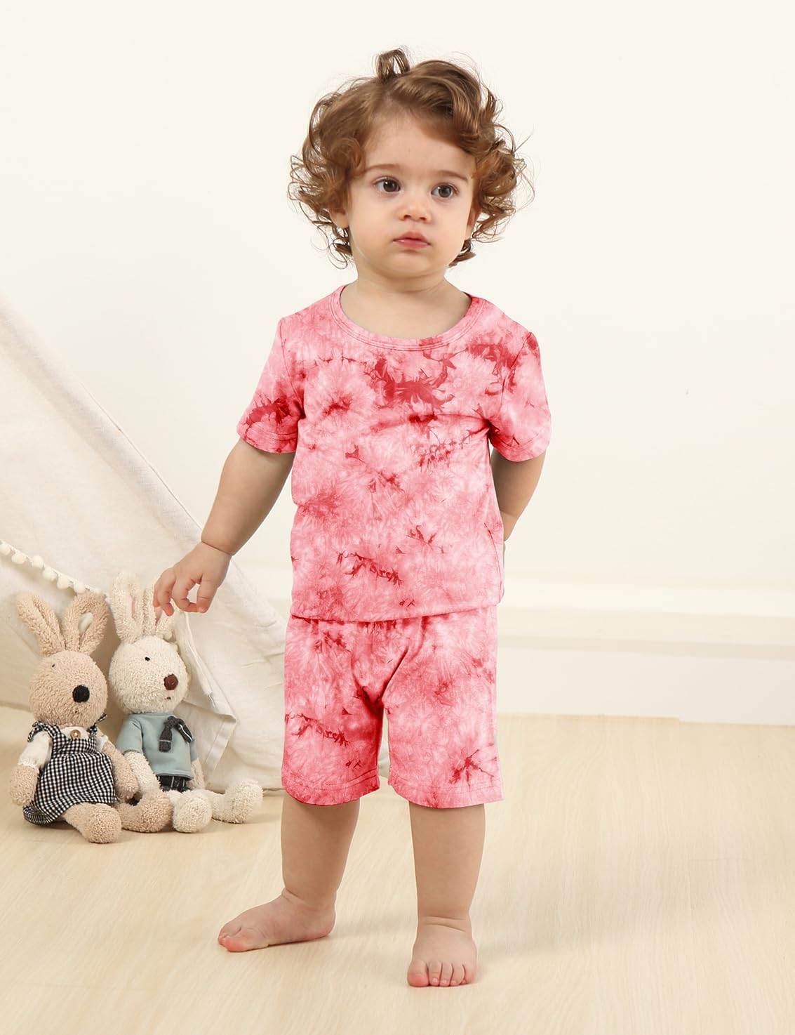 Jimonda Baby Toddler Tie-Dye Pajama Set