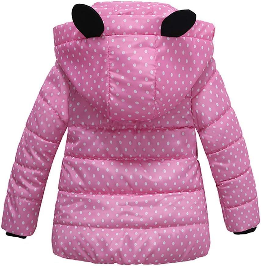 COCOLOVE Baby Toddler Girls Winter Coat Warm Padded Thick