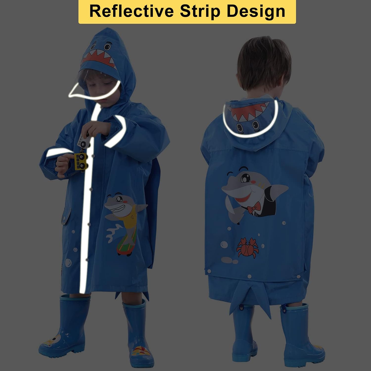 DRY RELLIX RAINJACKET for Toddlers DURABL and Waterproof