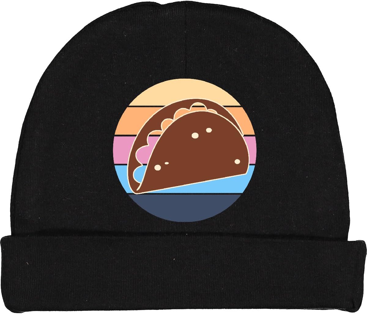 Inktastic Retro Sunset Baby Beanie Hat