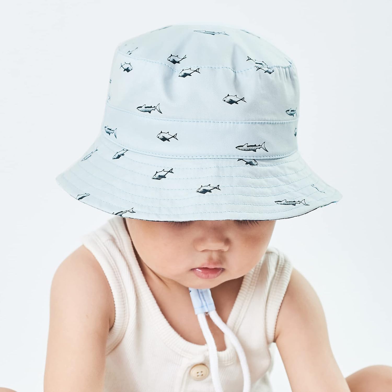 All-in-1 UPF 50 Baby Sun Hat Cooling Cap
